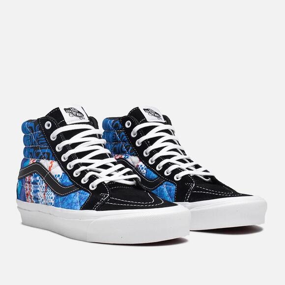 VANS Sk8-Hi 38 DX Pw (SpongeBob) Sandy Liang Patchwork Shoes Size 7.5 Men\'s NEW!